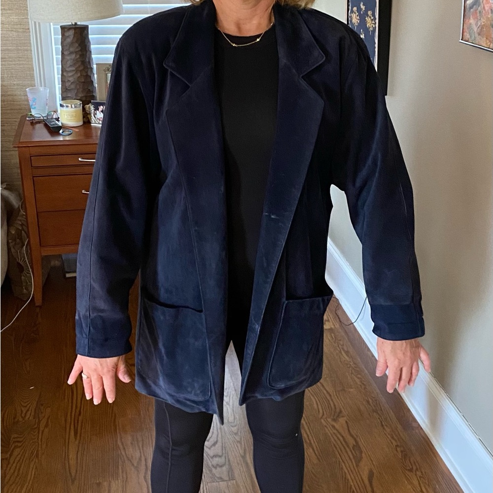 Woman’s suede jacket medium